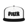 ポーラー メンズ レディース キャップ 正規販売店 POLER 帽子 URCHIN TRUCKER HAT ACU7401 BLACK|CAP/HAT|POLER（ポーラー）