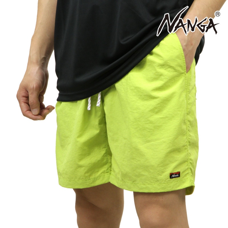 ʥ  硼ȥѥ Ź NANGA ʥ ϡեѥ ûѥ NYLON TUSSER EASY SHORTS NW2321-1I512 LIME A16B B1C C2D D4E E08F