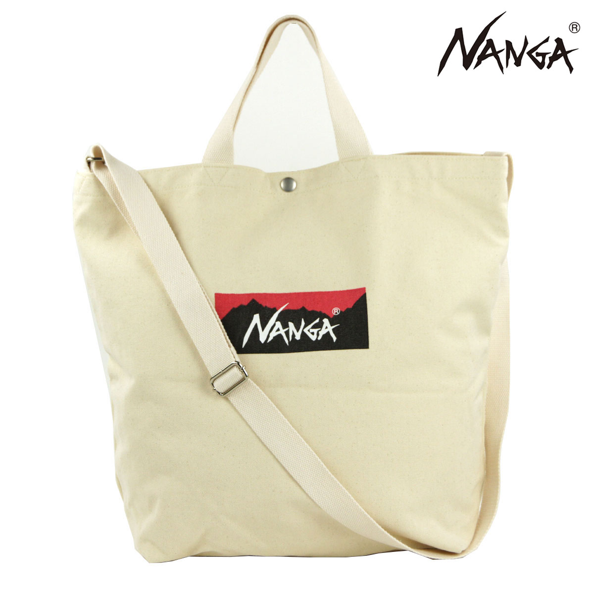 ナンガ メンズ レディース トートバッグ 正規販売店 NANGA ロゴ 