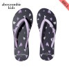 アバクロキッズ サンダル ガールズ 子供服 正規品 AbercrombieKids  heart print rubber flip flops 254-213-0228-022 A00B B6C C