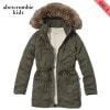アバクロキッズ アウター ガールズ 子供服 正規品 AbercrombieKids ジャケット ジャケット sherpa-lined parka 244-856-0106-033 A00B B6C C