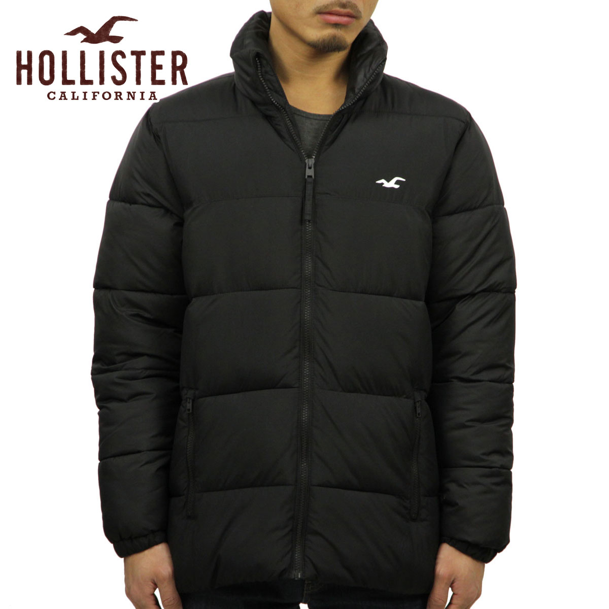 ホリスター アウター メンズ 正規品 HOLLISTER ジャケット パファー