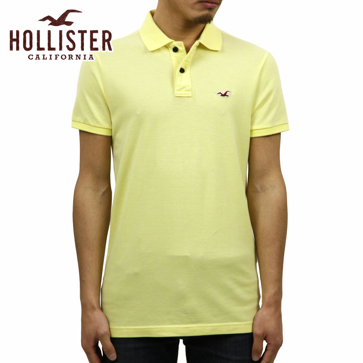 yuyu。新品 送料込み HOLLISTER ホリスターポロシャツ XXL HOLLISTER - ホリスター - ポロシャツ ブラック - - K-holic online shop