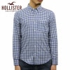 ホリスター HOLLISTER 正規品 メンズ ボタンダウン スリムフィット 長袖シャツ Stretch Poplin Slim Fit Shirt 325-259-2113-228 A03B B1C
