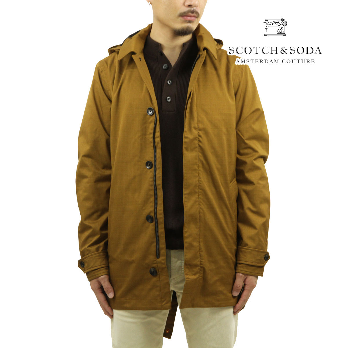 スコッチアンドソーダ メンズ モッズコート 正規販売店 SCOTCH＆SODA 