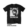 ߥ塼åƥ  ХT  MUSIC TEE åT ȥѥå 2ѥå TUPAC (2PAC) EYES CLOSED MUSIC TEE