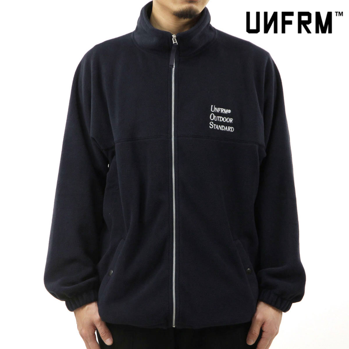 ユニフォーム アウトドア スタンダード メンズ フリースジャケット 正規販売店 UNFRM OUTDOOR STANDARD ジップアップ ロゴ アウター UNFRM OUTDOOR STANDARD EMBROIDERY ZIP FLEECE AW-0156 NAVY クリスマス プレゼント ラッピング ユニフォーム アウトドア スタンダード メンズ フリースジャケット