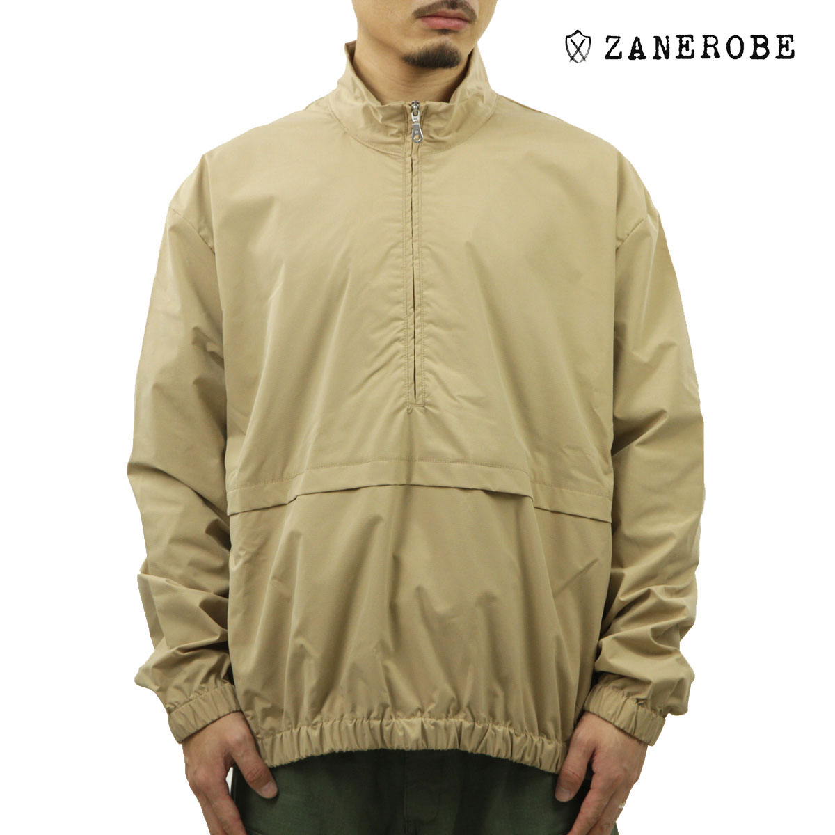 ゼンローブ メンズ アノラックジャケット 正規販売店 ZANEROBE アウター ジャケット ANORAK RIPSTOP PULLOVER JACKET 504-ARI TAUPE クリスマス プレゼント ラッピング ゼンローブ メンズ アノラックジャケット 正規販売店 ZANEROBE