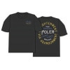 ポーラー メンズ 半袖Tシャツ 正規販売店 POLER クルーネック バックプリント ENLIGHTENMENT TEE 241APU2008-BLK BLACK|MEN’S TEE|POLER（ポー