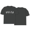 ポーラー メンズ 半袖Tシャツ 正規販売店 POLER クルーネック トップス STATE TEE T00APM2004-BLK BLACK|MEN’S TEE|POLER（ポーラー）