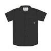 ポーラー メンズ 開襟シャツ 正規販売店 POLER 半袖シャツ アロハシャツ ALOHA SHIRT 241APM3002-BLK BLACK|MEN’S SHIRT|POLER（ポーラー）