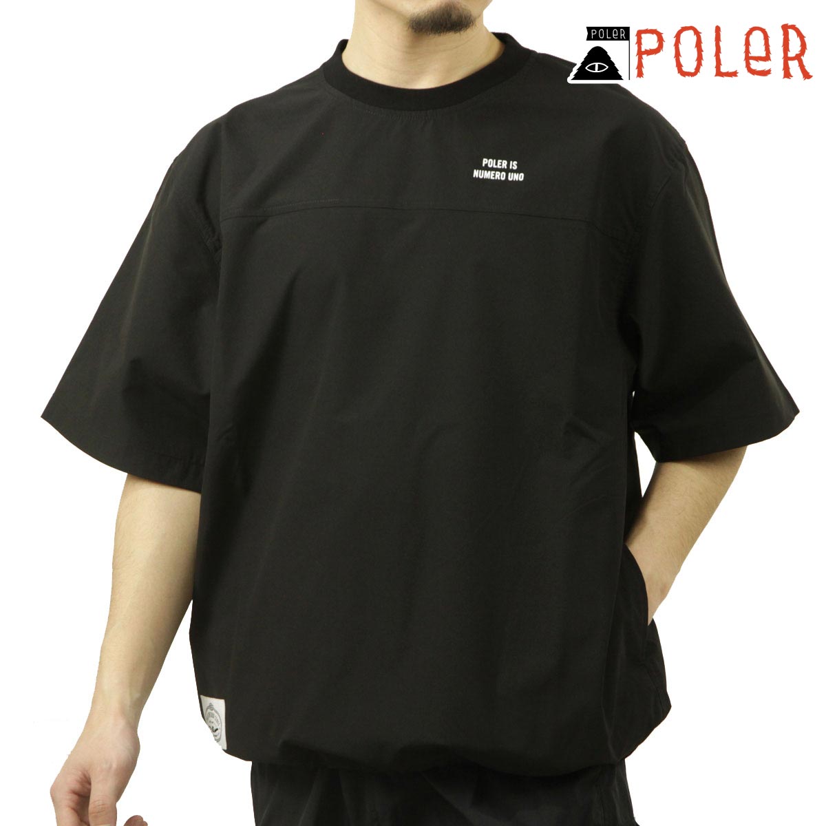 POLER 七分袖 ドライTシャツ クルーネック POLER 七分袖 ドライTシャツ クルーネック N1101012466 - トップス