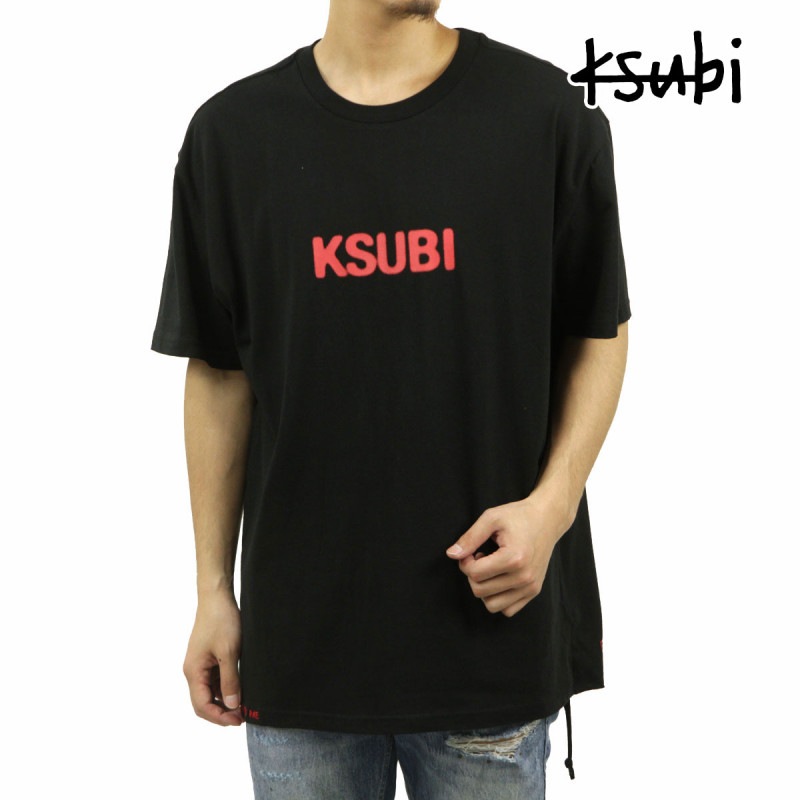   ȾµT Ź Ksubi 롼ͥå Хåץ CONSPIRACY BIGGIE SHORT SLEEVE TEE JET BLACK MSP24TE016 BLACK