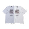 リバーサル メンズ 半袖Tシャツ 正規販売店 REVERSAL クルーネック ロゴ コットン BURNING BIG MARK COTTON TEE ホワイト RV24AW001-WH WHITE A