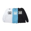リバーサル メンズ 長袖Tシャツ 正規販売店 REVERSAL クルーネック ロゴ ロンT BIG MARK STRETCH LONG TEE 白 RV24AW152-WH WHITE A06B B1