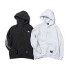 リバーサル メンズ パーカー 正規販売店 REVERSAL プルオーバー フーディー WORLD LOGO SWEAT HOODIE ブラック RV24AW204-BK BLACK A06B B1C 