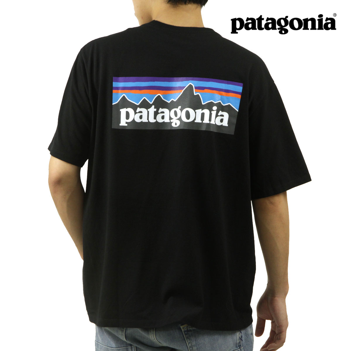 パタゴニア メンズ 半袖Tシャツ 正規品 patagonia クルーネック ロゴ バックプリント P-6 LOGO RESPONSIBILI-TEE クリスマス プレゼント ラッピング パタゴニア メンズ 半袖Tシャツ 正規品 patagonia クルーネック ロゴ