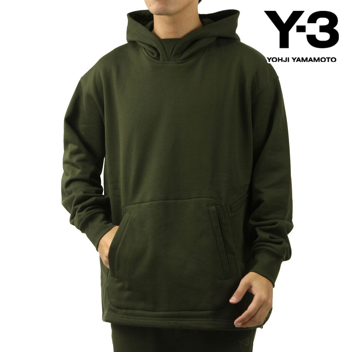 ワイスリー メンズ プルオーバーパーカー 正規品 Y-3 フーディー 