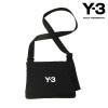 ワイスリー メンズ レディース サコッシュ 正規品 Y-3 かばん ロゴ ショルダーバッグ Y-3 N SACOCHE BLACK JI9153 BLACK|BAG|Y-3（ワイスリー）