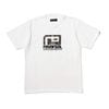 予約商品 7月頃入荷予定 リバーサル メンズ 半袖Tシャツ 正規販売店 REVERSAL クルーネック コットン ロゴ SPACE CAGE BIGMARK COTTON TEE ホワイト rv25a