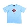 予約商品 8月頃入荷予定 リバーサル メンズ 半袖Tシャツ 正規販売店 REVERSAL クルーネック コットン WRW COTTON TEE 青 rv25aw004-BL BLUE|MEN’S TE