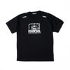 予約商品 7月頃入荷予定 リバーサル メンズ 半袖Tシャツ 正規販売店 REVERSAL クルーネック ドライメッシュ ロゴ SPACE CAGE BIGMARK DRY TEE ブラック rv25a