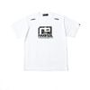 予約商品 7月頃入荷予定 リバーサル メンズ 半袖Tシャツ 正規販売店 REVERSAL クルーネック ドライメッシュ ロゴ SPACE CAGE BIGMARK DRY TEE ホワイト rv25a
