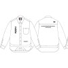 予約商品 10月頃入荷予定 リバーサル メンズ 長袖シャツ 正規販売店 REVERSAL ボタンダウン 帯デザイン カジュアルシャツ BIG SILHOUETTE OBI SHIRTS ホワイト rv