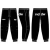 予約商品 11月頃入荷予定 リバーサル メンズ ボトムス 正規販売店 REVERSAL ロゴ ロングパンツ COLOR BLOCK BACKYARD PANTS 黒 rv25aw405-BK BLAC