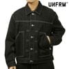 ユニフォーム アウトドア スタンダード メンズ デニムジャケット 正規販売店 UNFRM OUTDOOR STANDARD ボタンダウン アウター 10oz SHORT DENIM JACKET AW