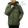 スコッチアンドソーダ メンズ パファージャケット 正規販売店 SCOTCH＆SODA ジップアップ アウター HOODED PUFFER JACKET 181109 250 41102 THYME (