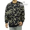 スコッチアンドソーダ メンズ スウェット 正規販売店 SCOTCH＆SODA クルーネック トレーナー AOP SWEATSHIRT 181520 401 43804 AOP RIBBON NAVY 