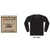 ヘインズ メンズ 長袖Tシャツ 正規販売店 Hanes クルーネック クロ 無地 HANES KURO LONG SLEEVE THE BEST OF BLACK T-SHIRTS 1P HM4-C2