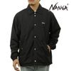 ナンガ メンズ コーチジャケット 正規販売店 NANGA ボタンダウン アウター WARM COACH JACKET N2530-1A006A BLK BLACK|MEN’S OUTER＆JACKET