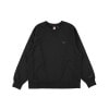ナンガ メンズ スウェット 正規販売店 NANGA クルーネック トレーナー DRY MIX TERRY CREW SWEAT FLEECE N2530-1K101A BLK BLACK|MEN’S 