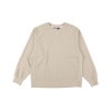 ナンガ メンズ スウェット 正規販売店 NANGA クルーネック トレーナー DRY MIX TERRY CREW SWEAT FLEECE N2530-1K101A IVO IVORY A16B B