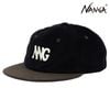 ナンガ メンズ レディース キャップ 正規販売店 NANGA コーデュロイ ロゴ 帽子 CORDUROY NNG LOGO CAP N2532-3A057Z BLK BLACK|CAP/HAT|NAN
