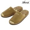 ナンガ メンズ レディース スリッパ 正規販売店 NANGA ロゴ ルームシューズ NANGA RIDGELINE GRADATION ROOM SHOES NZ2454-4F406-B BEG BE