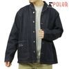 ポーラー メンズ デニムジャケット 正規販売店 POLER ボタンダウン カバーオール SHAWL COLLAR DENIM JACKET 253MCV0026-IND INDIGO|MEN’S OU