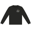ポーラー メンズ 長袖Tシャツ 正規販売店 POLER クルーネック ロゴ ロンT PSYCHEDELIC LOGO RELAX FIT L/S TEE 253MCV0072-BLK BLACK|ME
