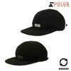 ポーラー メンズ レディース キャップ 正規販売店 POLER 帽子 リバーシブル フリースキャップ REVERSIBLE FLEECE CAP 253MCV0091-BLK BLACK