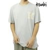 スビ メンズ 半袖Tシャツ 正規販売店 KSUBI クルーネック KSUBI SALUD BIGGIE SHORT SLEEVE TEE MPF25TE018 BLUE MIST