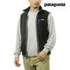 パタゴニア メンズ フリースベスト 正規品 patagonia ジップアップ ボア アウター RETRO PILE FLEECE VEST 22821 BFO BLACK W/FORGE GREY|M