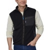 パタゴニア メンズ フリースベスト 正規品 patagonia シンチラ ジップアップ アウター SYNCH FLEECE VEST 23011 BKSO BLACK SOLID|MEN’S GILE