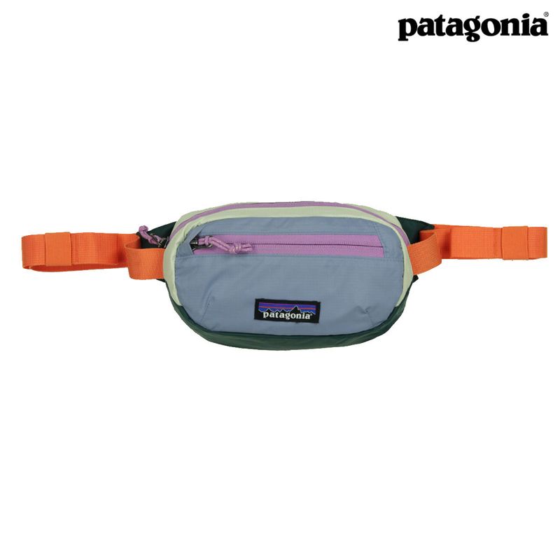 �ѥ����˥� ��� ��ǥ����� �ܥǥ��Хå� ������ patagonia �ҥåץѥå� ���������Хå� �� TERRAVIA MINI HIP PACK BAG 49448 PWBC PATCHWORK BARNACLE BLUE