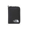 ノースフェイス メンズ レディース 財布 正規品 THE NORTH FACE 折り畳み ウォレット 海外限定 BASE CAMP VOYAGER WALLET NF0A81BK 53R BLACK|