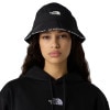 ノースフェイス メンズ レディース バケットハット 正規品 THE NORTH FACE ロゴ バケハ 帽子 海外限定 CYPRESS BUCKET NF0A7WHA JK3 BLACK|CAP/HA