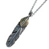 ϥ  ǥ ͥå쥹 Ź HARIM ե FEATHER CENTER S GP HRP120SPBR OX SILVER BR CUSTOM 925 OXIDIZED BLACK NECKLACE SET