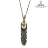 �ϥ�� ��� ��ǥ����� �ͥå��쥹 ��������Ź HARIM �ե����� FEATHER CENTER S GP HRP120SPBR OX SILVER BR CUSTOM 925 OXIDIZED BLACK NECKLACE SET A82B B3C C3D D8E E32F
