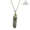 �ϥ�� ��� ��ǥ����� �ͥå��쥹 ��������Ź HARIM �ե����� FEATHER LEFT S GP HRP121SPBR OX SILVER BR CUSTOM 925 OXIDIZED BLACK NECKLACE SET A82B B3C C3D D8E E32F